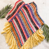 Tribal Poncho - One Size