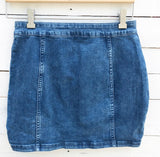 Free People Chambray Skirt - 8