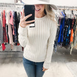 THEORY Pointelle Pullover - Small