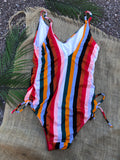 Striped One Piece - Medium
