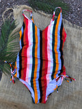Striped One Piece - Medium