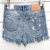 Zara High Waisted Shorts - 02