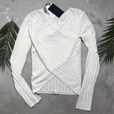 THEORY Pointelle Pullover - Small