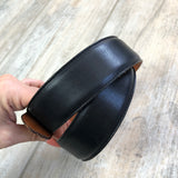 Coach Black Leather High Waisted Belt 28/70 XS