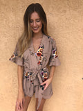 Fall Tones Romper - Small