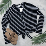 Striped Long-sleeve - M