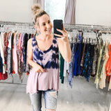 Free People Tye Dye Tank - M