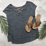 Gray Jersey Tee - Small