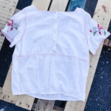 A&F Embroidered Blouse - Medium