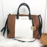 Michael Kors Theee Toned Satchel Tote