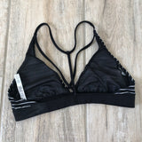 Victoria Sport Striped Sports Bra XS