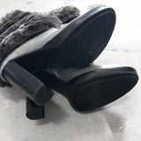 Michael Kors Faux Fur Carly Boots - 6.5