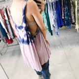 Free People Tye Dye Tank - M