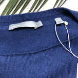 VINCE Boat-Neck Pullover Cashmere Sweater - Small
