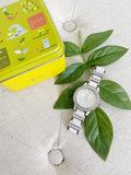 FOSSIL White & Silver Watch