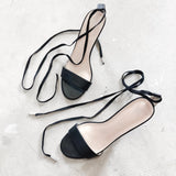 Little Black Heels - 7.5