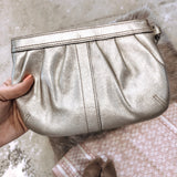 Coach Shimmery Wristlet