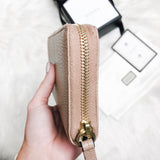 GUCCI Leather Zip Around Wallet