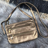 HOBO Metallic Crossbody