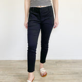 LOFT Ann Taylor Marisa Skinny Ankle Black Pants Size 8