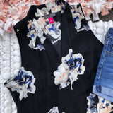 Vince Camuto Floral Top - Small