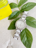 FOSSIL White & Silver Watch