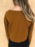 Fall Crop Top - S