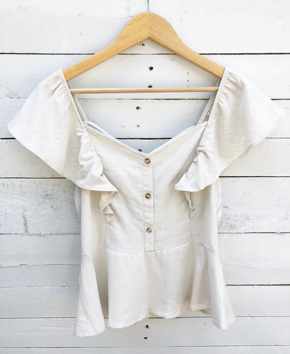 Linen Ruffles - M