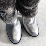 Michael Kors Faux Fur Carly Boots - 6.5