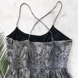 Snakeskin Dress - Medium