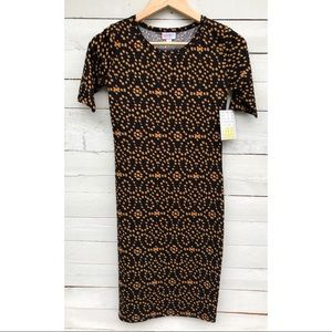 LuLaRoe Julia Short Sleeve Dress - XXS