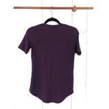 Lululemon Love Tee V Plum Top 4