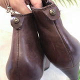 Sam Edelman Leather Booties - Size 6