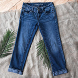 American Eagle Cropped Jeans - 0