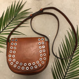 Frye Cassidy Grommet Studded Crossbody