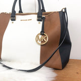 Michael Kors Theee Toned Satchel Tote