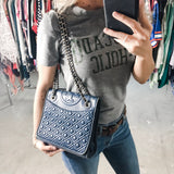 Tory Burch Quilted Marion Leather Bag