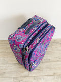 Vera Bradley Boysenberry Small Carry-on Luggage Roller Suitcase