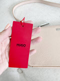 HUGO BOSS Mini Pink Leather Purse NWT