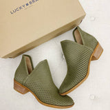 Lucky Brand Baley Ivy Green Bootie Boots size 6