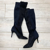 Zigi Soho Leather Black Knee High Boots 7.5