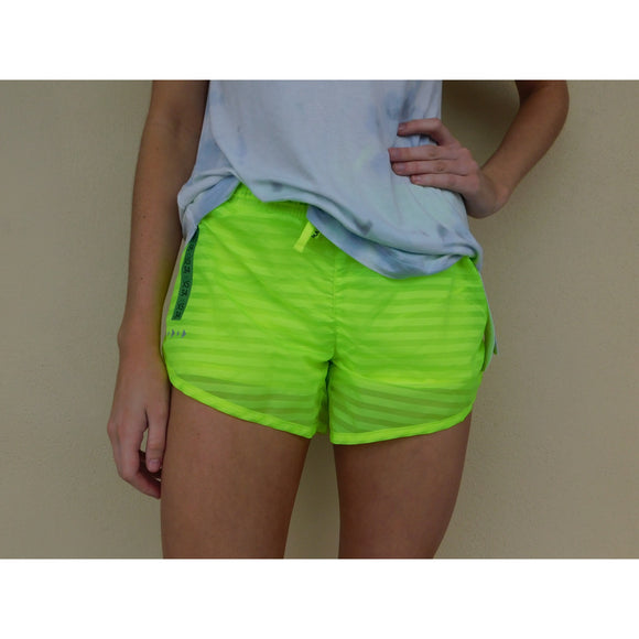 Pull&Bear Neon Green Shorts - XS